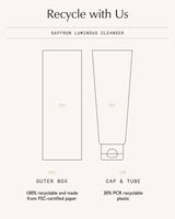 Saffron Luminous Cleanser - 120ml